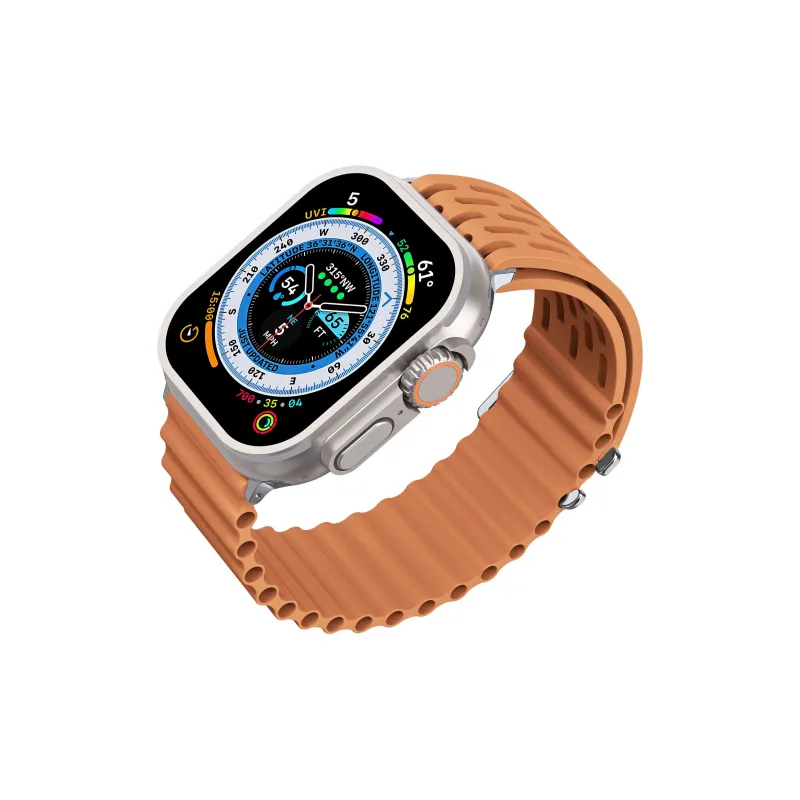 NCFCK Apple Compatibility Watch Band High Strength Silicone Material-14