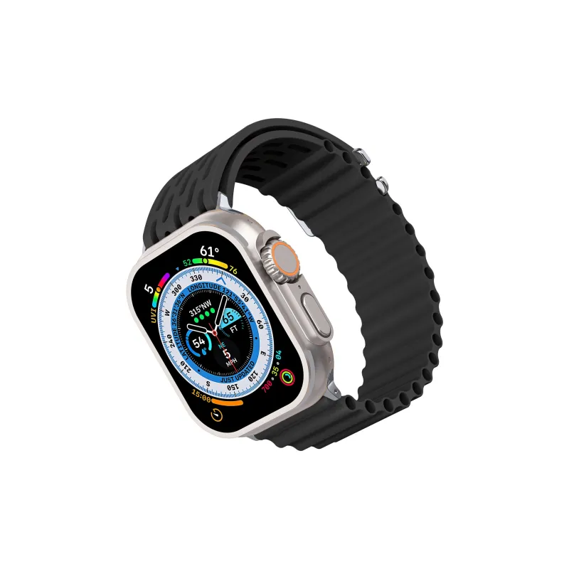 NCFCK Apple Compatibility Watch Band High Strength Silicone Material-61