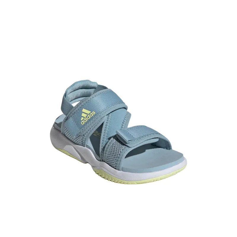 Adidas Anti-Slip Wear-Resistant Low-Top Children's Sandals Gray Blue Kids'-2