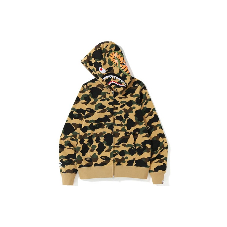 すぐ届く！ A BATHING APE ☆NEON CAMO SHARK FULL ZIP HOODIE s-l1200.jpg
