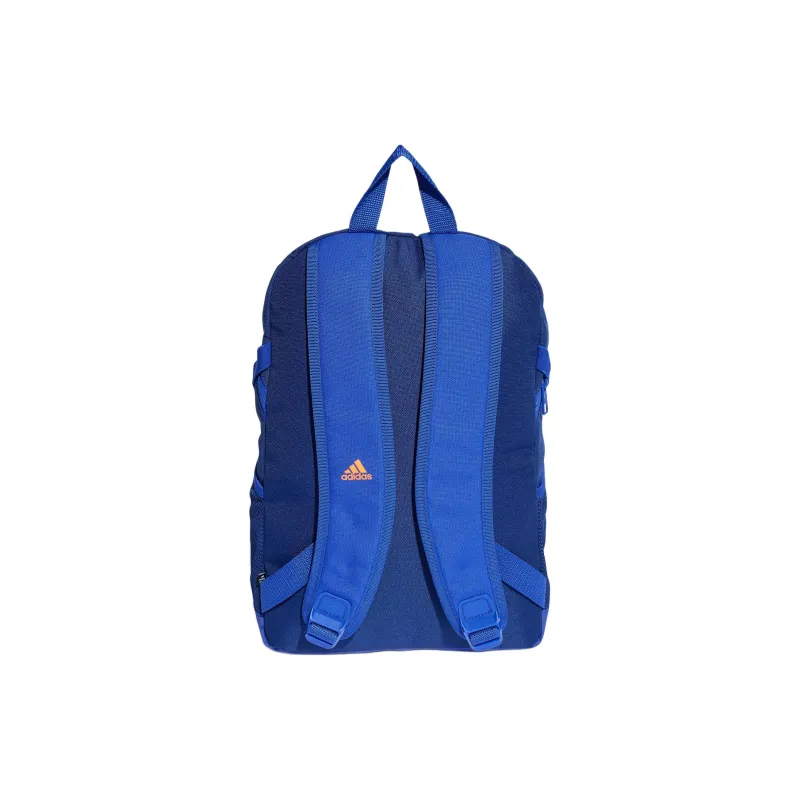 Adidas Recycled Polyester Backpack Kids' Victory Blue With Bright Blue And Bright Orange Accents-2