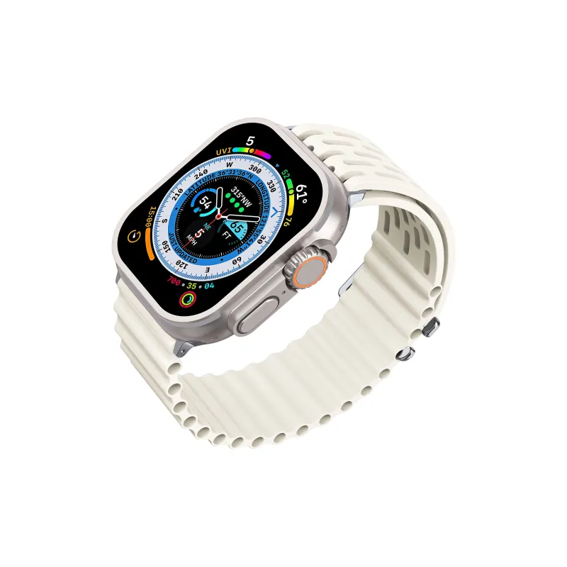NCFCK Apple Compatibility Watch Band High Strength Silicone Material-26