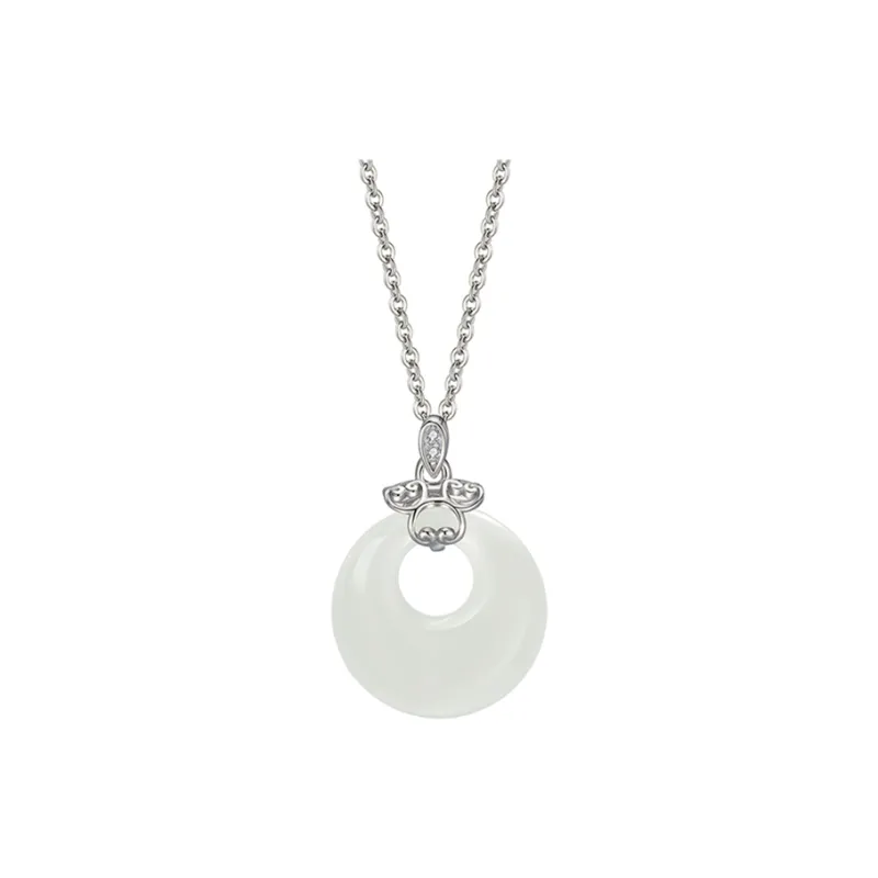 Chongqing Gold Store Chalcedony Necklaces Women's-5