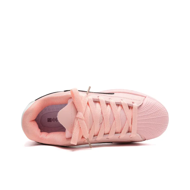 Circle Small Coverage Slip Resistant Cushioning Wear Resistant Balance Low Top Skateboard Shoes Women's-9