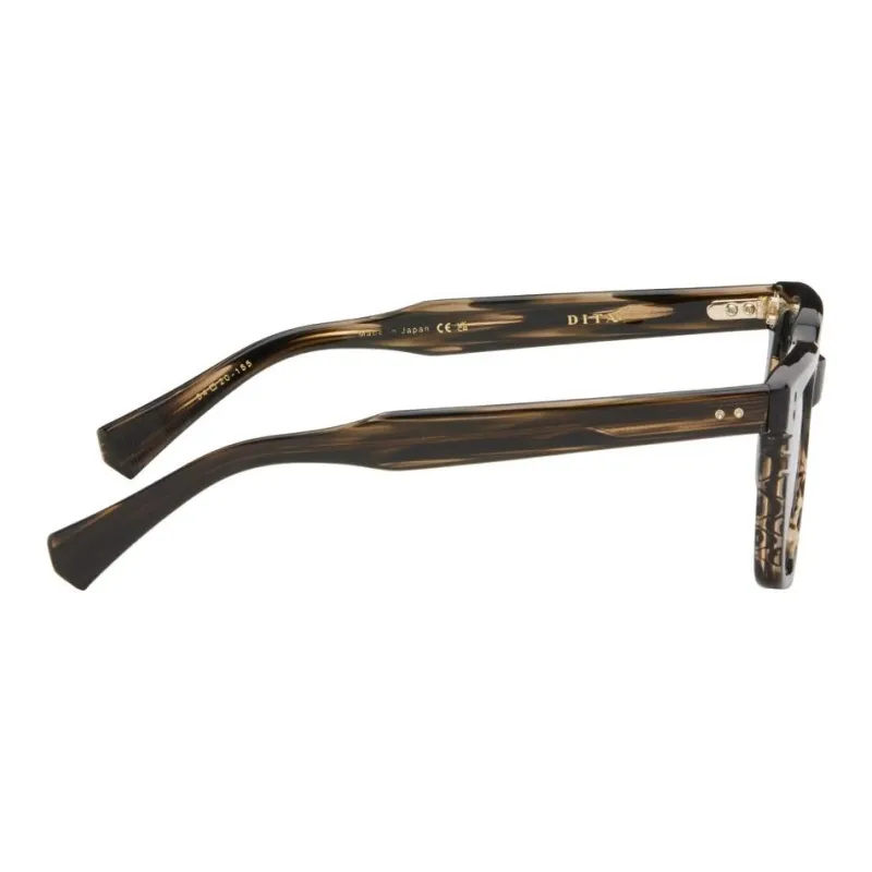 DITA Acetate Square Sunglasses Men's Brown-2