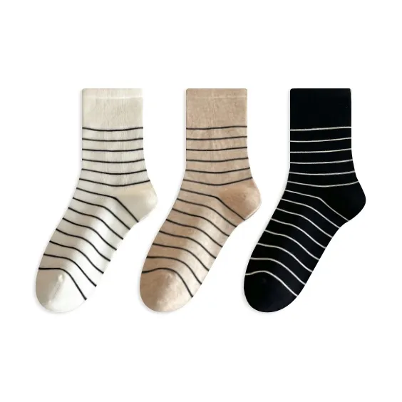 Caramella Mid Calf Socks Women's Combo Set-2