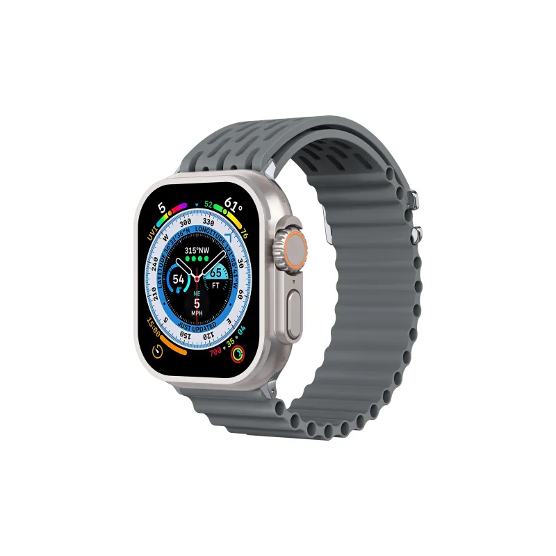 NCFCK Apple Compatibility Watch Band High Strength Silicone Material-9