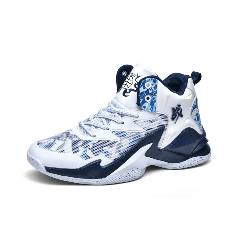 MUSHILANDI Shock Absorbers With Slip Resistant And Abrasion Resistant Properties Mid Top Basketball Shoes Unisex-6