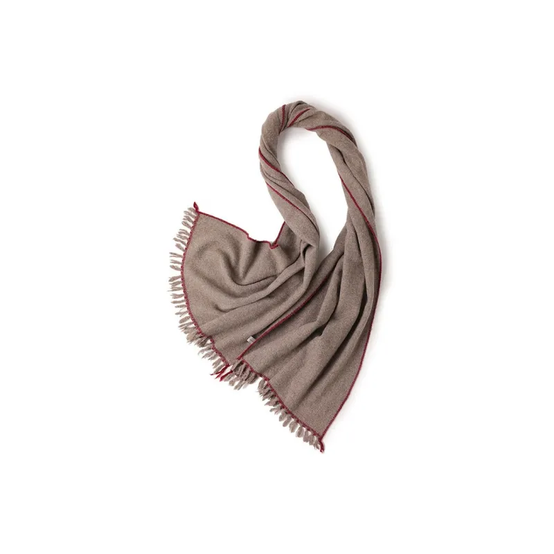 Yamaichi Maru Lambswool Knit Scarves Unisex-3