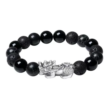 Noritake Obsidian Bracelets Unisex