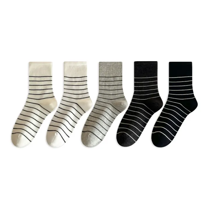 Caramella Mid Calf Socks Women's Combo Set-17
