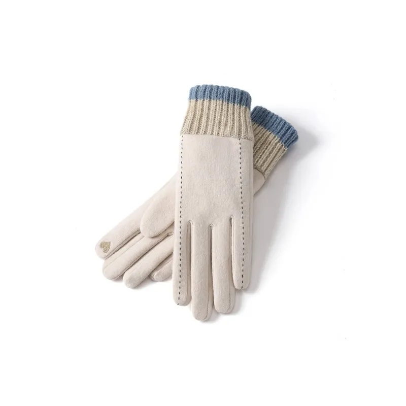 CARDANRO Wool Knit Gloves Unisex-3