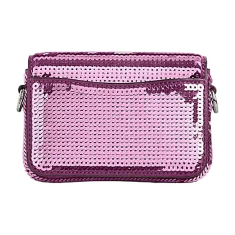 COACH Studio Cow Leather Shoulder Bag Crossbody Bag Mini Women's Deep Magenta-3