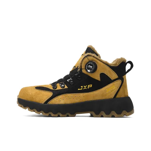 Jeep Snow Boots Unisex Gold