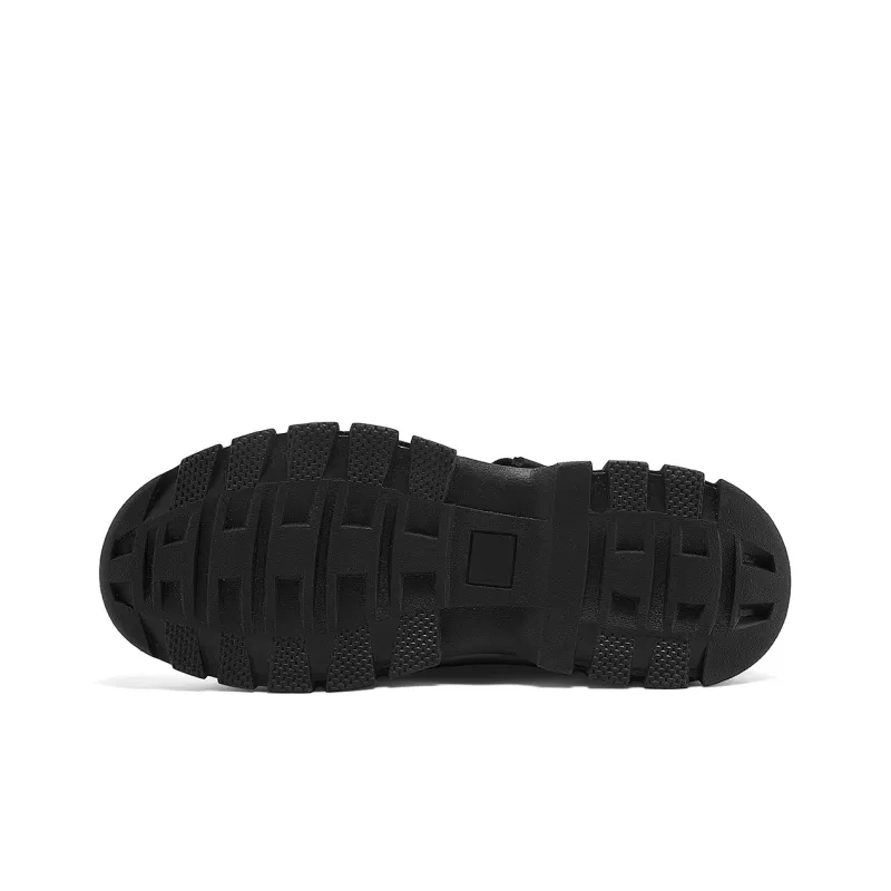 Jeep Snow Boots Men Black \ Gray \ Earth Yellow-13