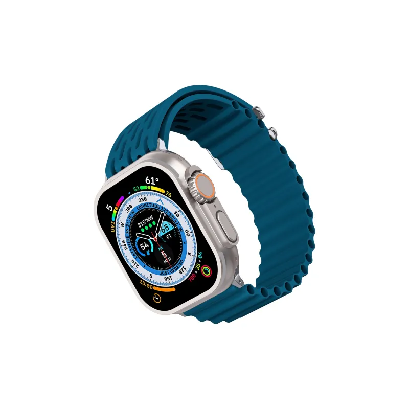 NCFCK Apple Compatibility Watch Band High Strength Silicone Material-4