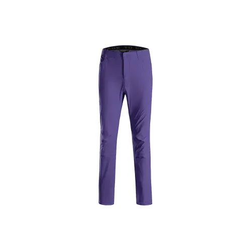 KAILAS Knitted Sweatpants Unisex Purple Gray