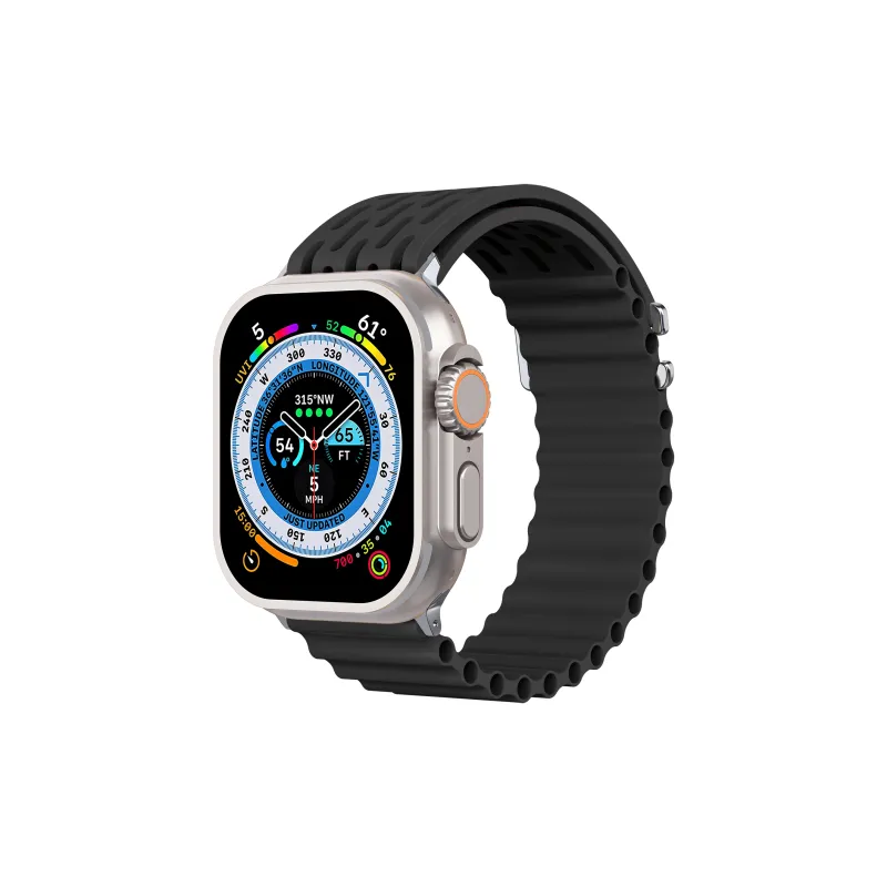 NCFCK Apple Compatibility Watch Band High Strength Silicone Material-60
