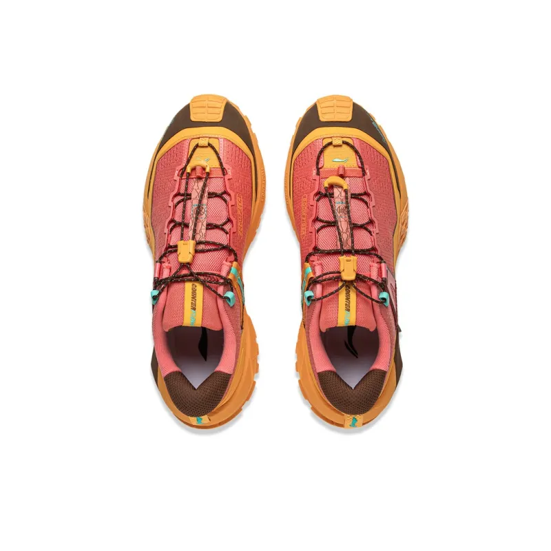 LiNing CF Su Xingchuan Cushioned Slip-Resistant Abrasion-Resistant Low-Top Trekking Shoes Unisex Brown-2