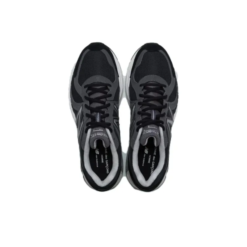 Comme Des Garçons HOMME x New Balance NB 860 V2 Anti Slip Wear Resistant Low Top Running Shoes Men's Black Gray-1