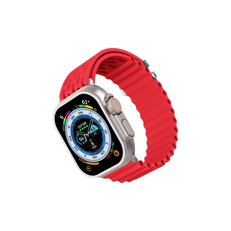 NCFCK Apple Compatibility Watch Band High Strength Silicone Material-7