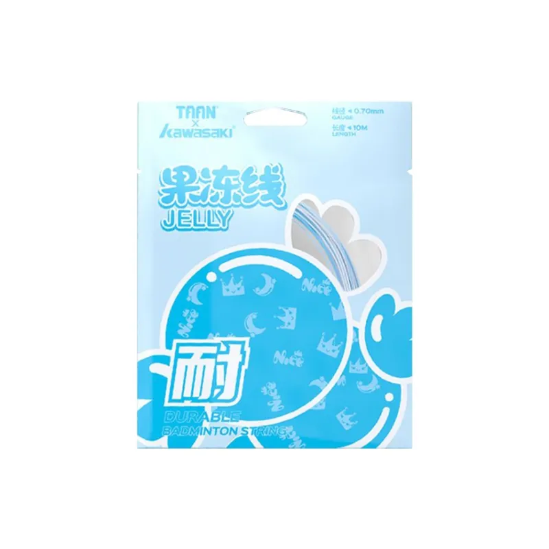 TAAN x Kawasaki/ X Stretch Durable, Both Features Badminton Racket Strings Nylon Thread Unisex-5