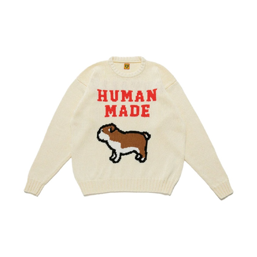 HUMAN MADE Rabbit Raglan Knit Sweater - POIZON