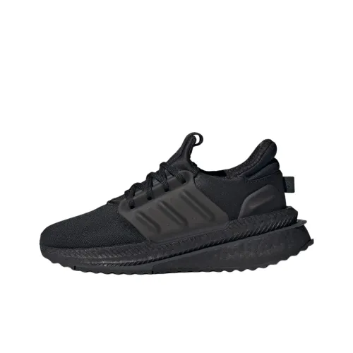 Adidas X_PLRBOOST Anti Kick And Wear Resistant Low Top Kids' Running Shoes Black Teenagers
