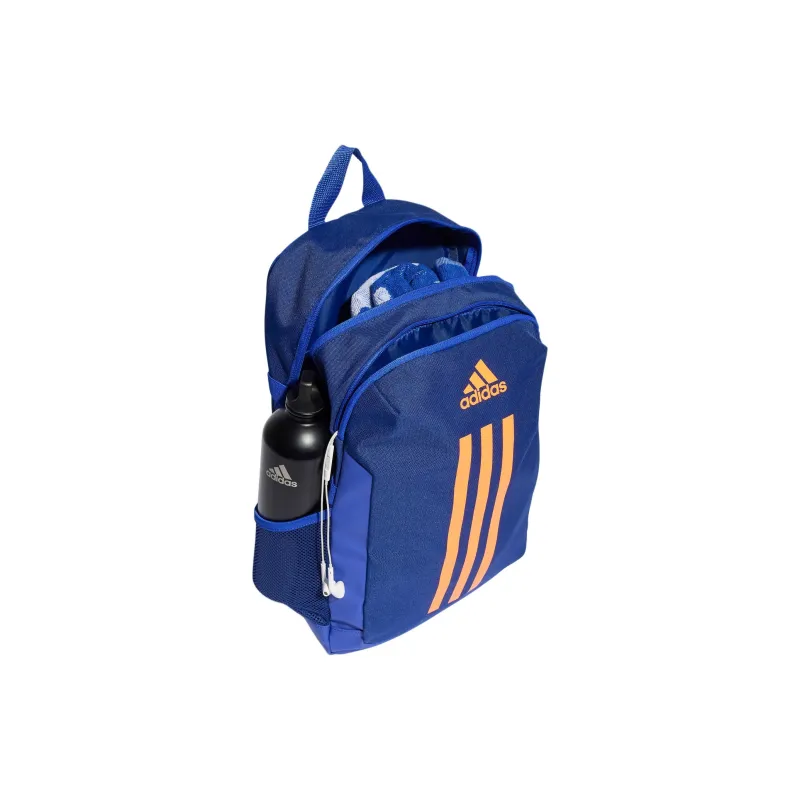 Adidas Recycled Polyester Backpack Kids' Victory Blue With Bright Blue And Bright Orange Accents-3