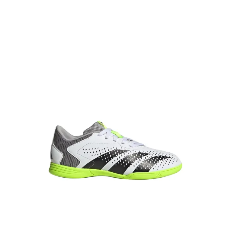 Adidas Predator Accuracy.4 Anti-Slip Wear-Resistant Low-Top Kids' Soccer Shoes White Black Kids'-1