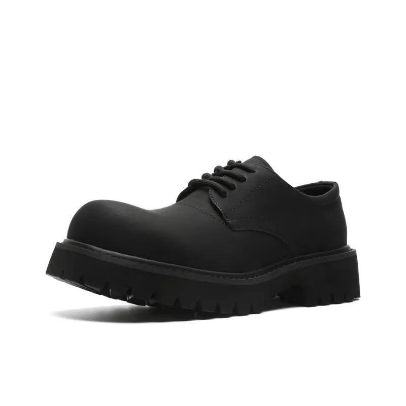 V ZERO FIVE Oversized Derby Shoes Casual Shoes Unisex Black European And American Fashion Minimalist Style-21