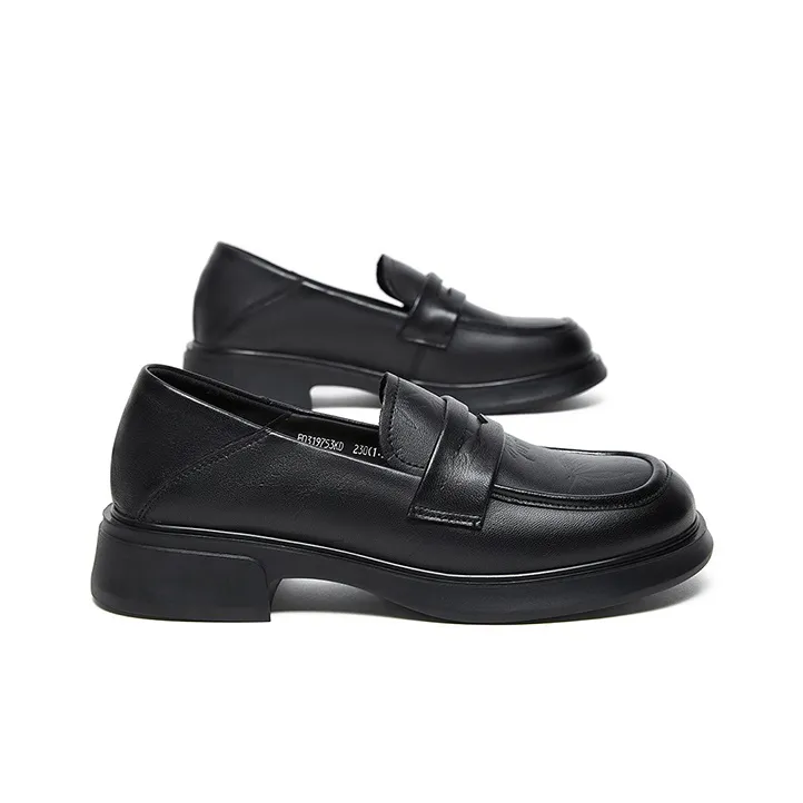 HANG TEN Loafers Women's Black/Beige-3