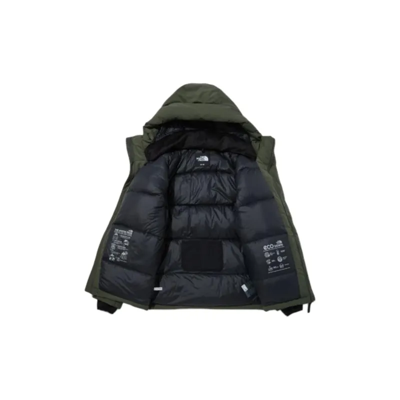 THE NORTH FACE Down Jacket Unisex Army Green-2