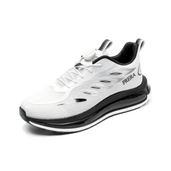 BIANSULONG Cushioning Rebound Abrasion Resistant Lightweight Breathable Slip Resistant Low Top Running Shoes Unisex