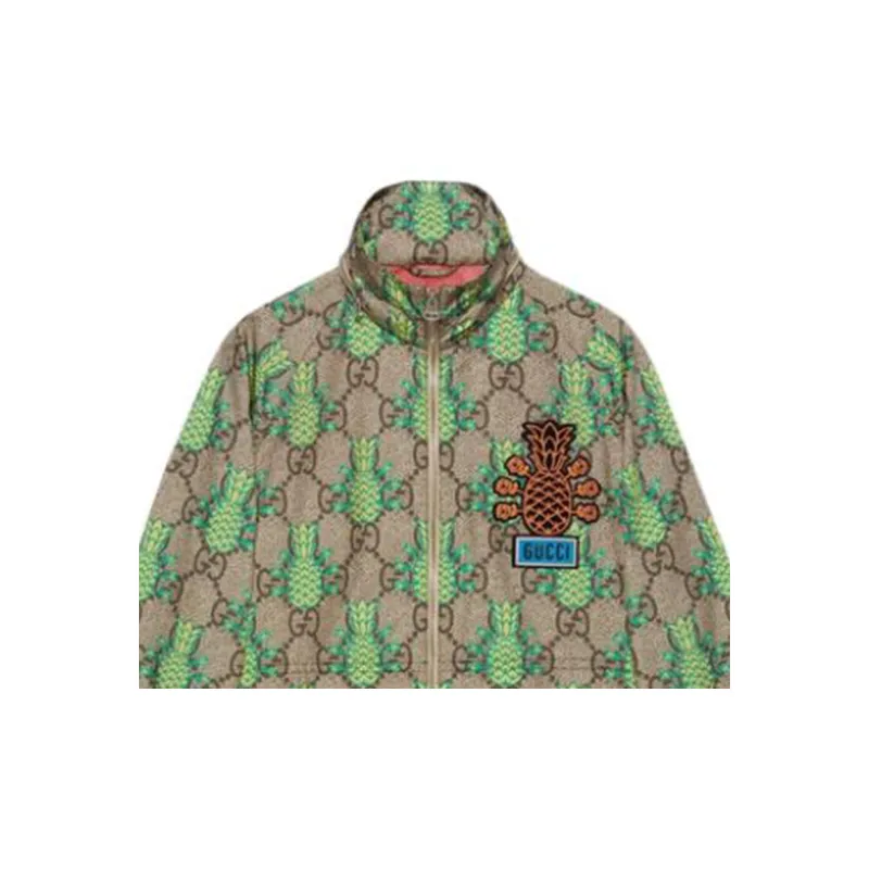 GUCCI Pineapple Gg Print Jacket-4