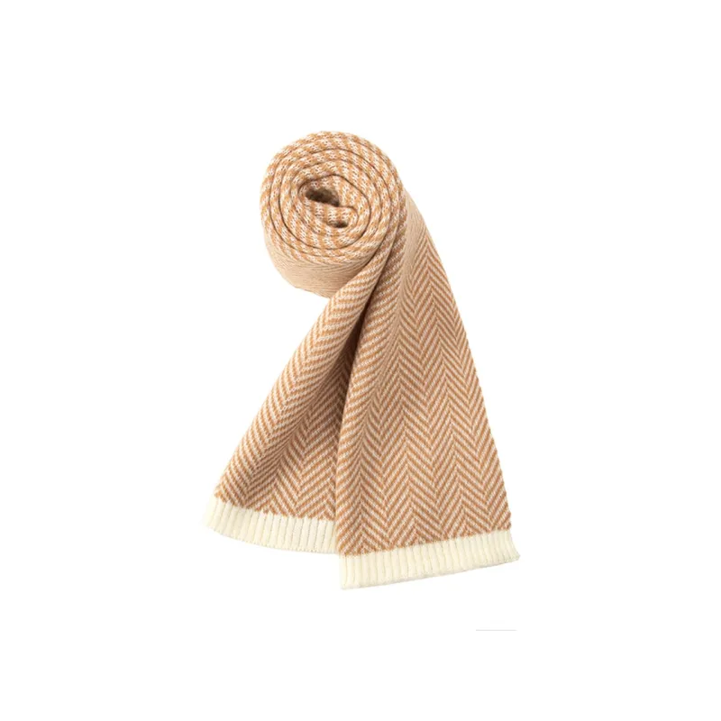 BAIJUAN Knit Scarves Unisex-2