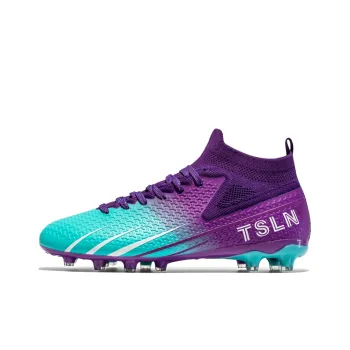 CAMKIDS Slip Resistant, Anti Kick, Waterproof, And Breathable High Top Kids' Soccer Shoes Teenagers