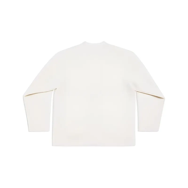 Balenciaga Knitwear Loose Fit Style Women's White-1
