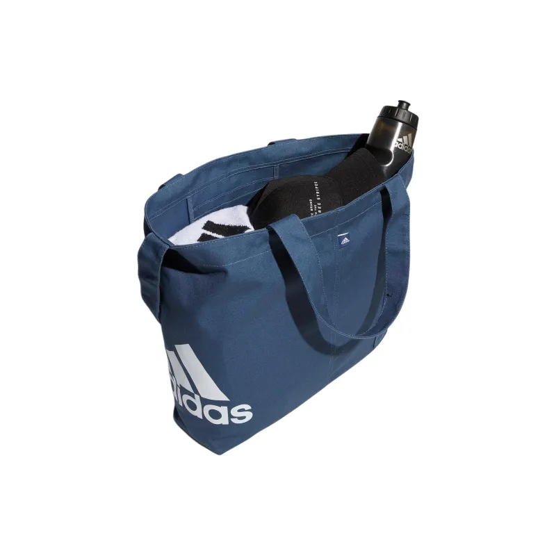 Adidas Cotton Tote Bag Shopping Bag Shoulder Bag Handbag Unisex Wonder Asphalt Gray-3