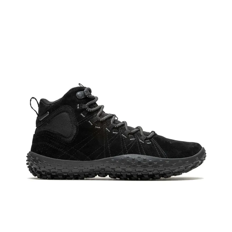 MERRELL Wrapt Mid Waterproof Black Women's-1