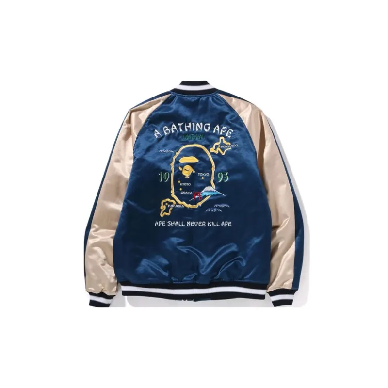 A BATHING APE Japan Souvenir Jacket FW21-4