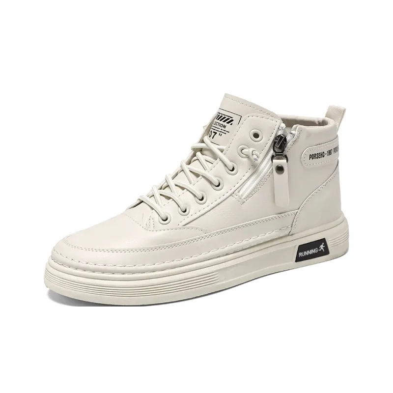 TONYBEAR Slip-Resistant High-Top Skateboard Shoes Men's-0