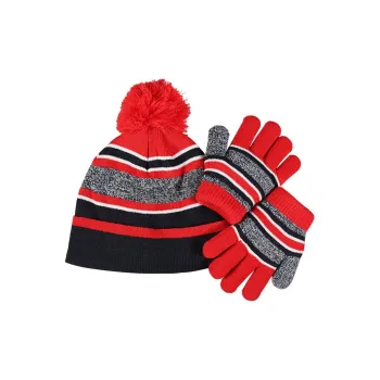 Yamaichi Maru Handwoven Knitted Fabric+Fleece Lined Lining Beanies Unisex