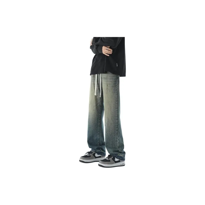 Warrior Huichao Riding The Wind Collection Jeans Unisex-5