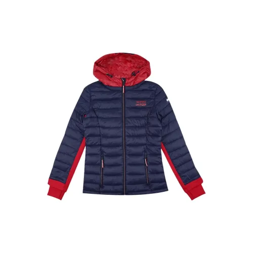 Tommy Hilfiger Puffer Jackets Women's Navy Blue