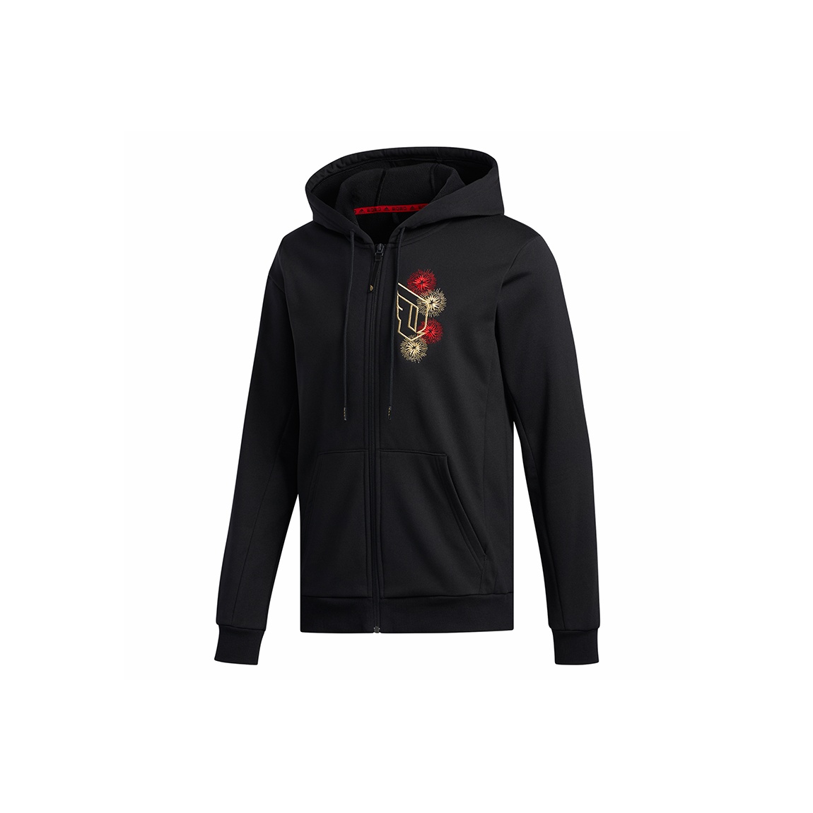 ADIDAS JAPAN MENS TOP TRACK JACKET WITH HIDDEN HOOD BLACK Sz-L | eBay