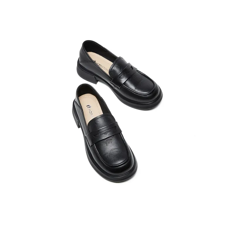HANG TEN Loafers Women's Black/Beige-1