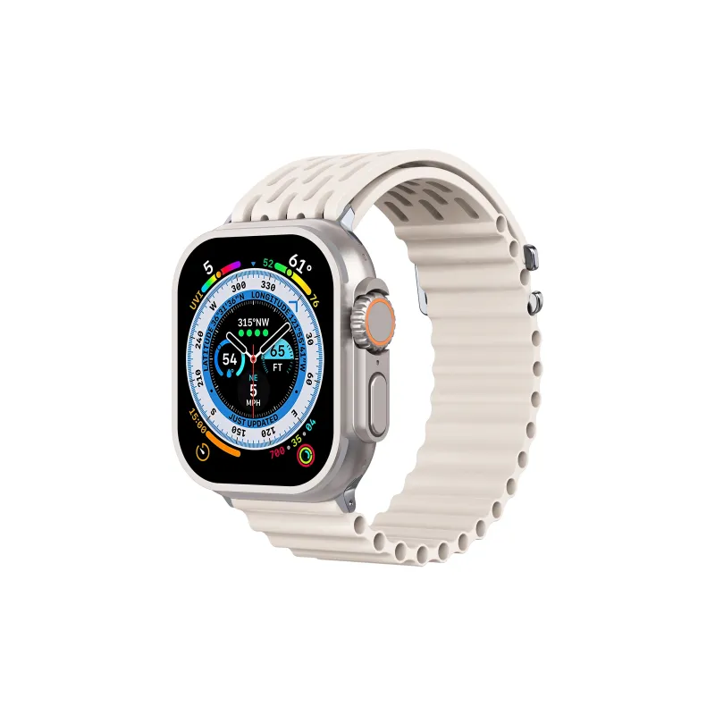NCFCK Apple Compatibility Watch Band High Strength Silicone Material-42