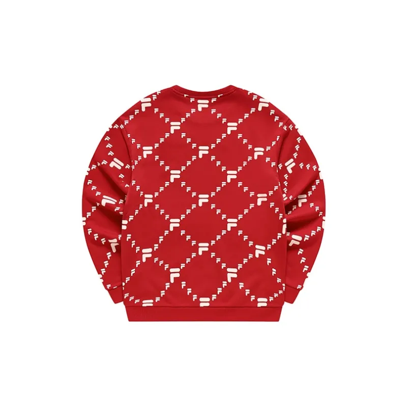 FILA FUSION Sweatshirt Women's Garnet Red-1