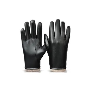 Yamaichi Maru PU+30% 70% Wool 30% Acrylic Gloves Unisex
